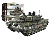 Конструктор Panlos Brick «Танк Leopard 2»