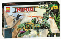 Конструктор Ninjago «Механический Дракон Зелёного Ниндзя»