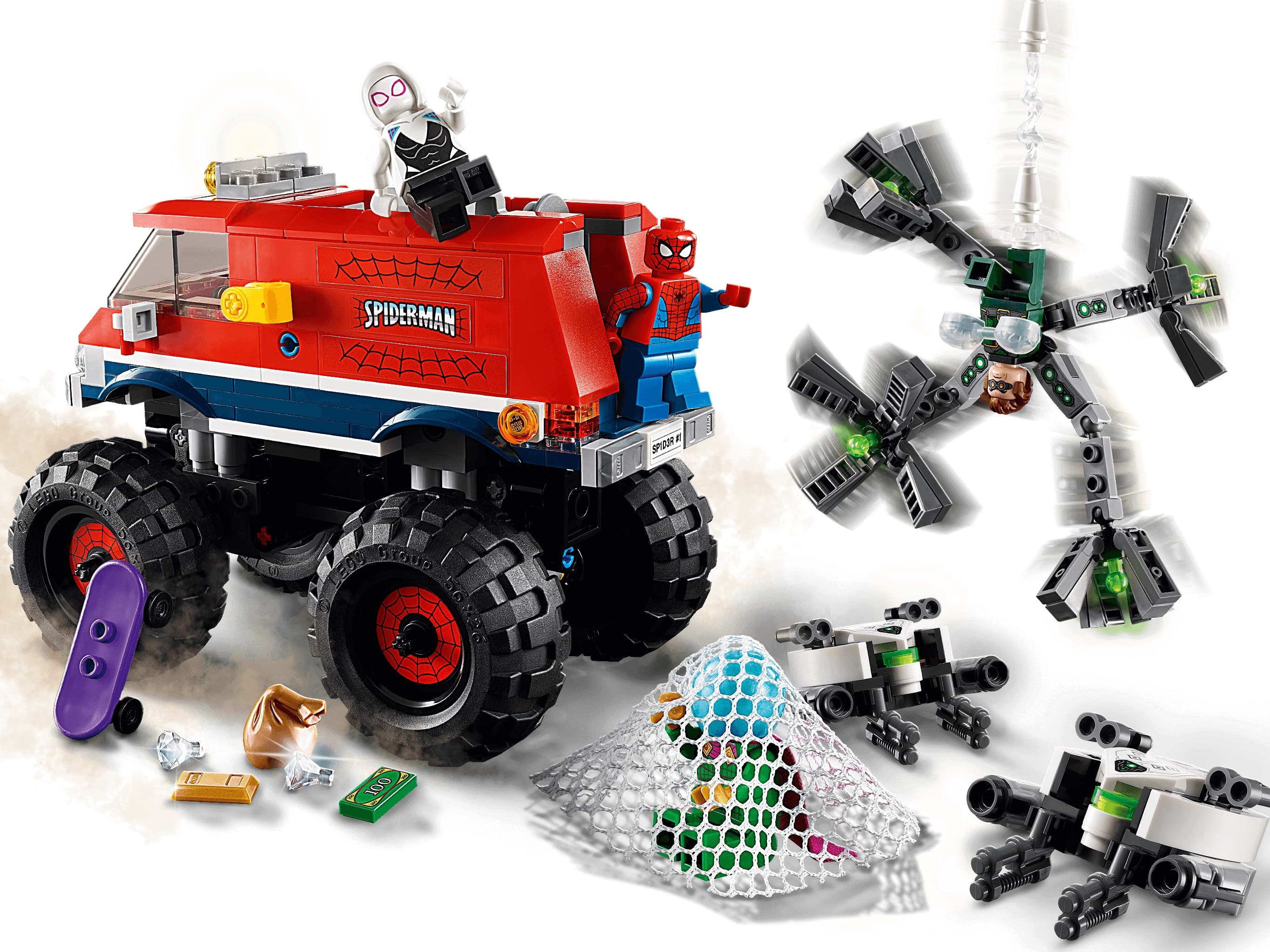 Конструктор super. Лего 76174. LEGO Spider man 76174. LEGO монстр-трак. Лего Марвел 76174.