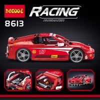 Конструктор Decool Racing «Гоночный автомобиль Ferrari F430»