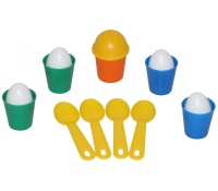 Игровой набор посуды Полесье Для завтрака (13 элементов)
