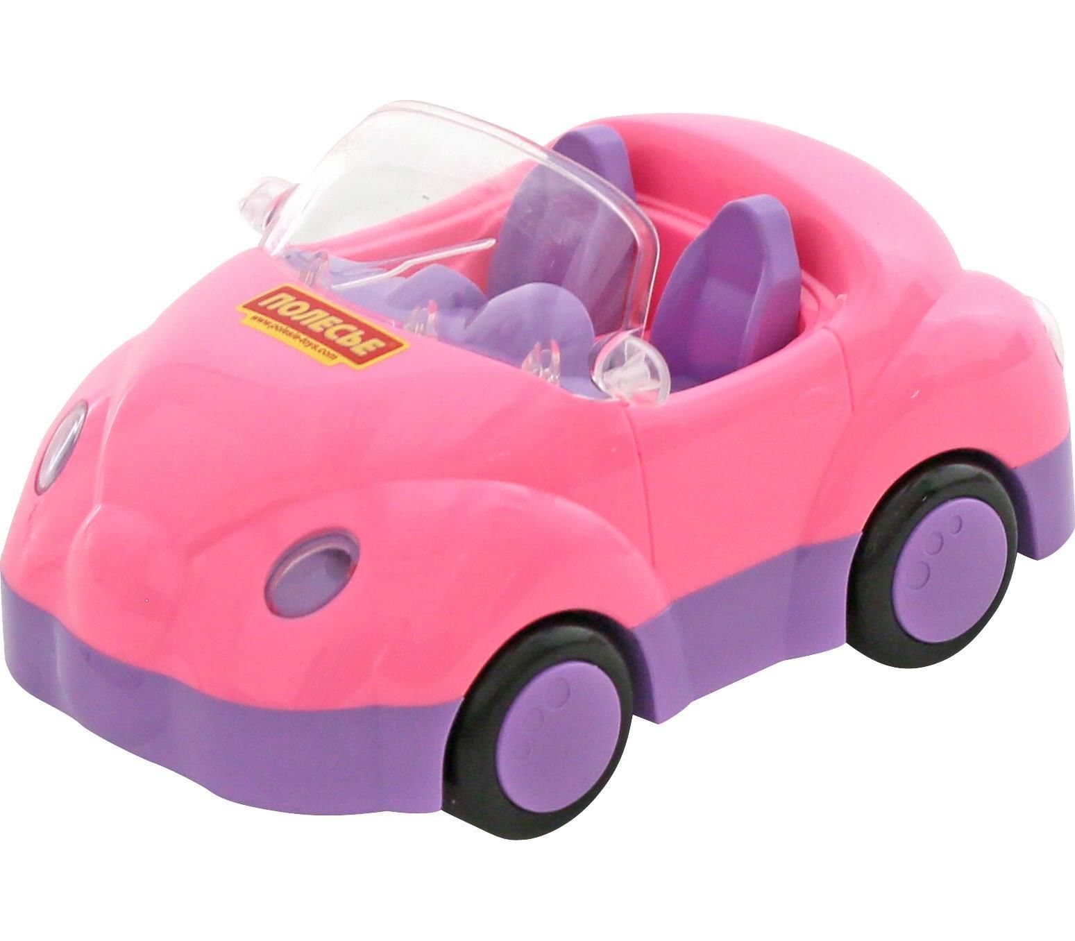 Машинка для детей 8 лет. Машина Полесье для девочек улыбка 4816. Машинка Полесье розовая. Детская машинка розовая. Розовая машинка для девочки.