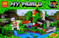 Конструктор Minecraft My World «Крепость на воде»