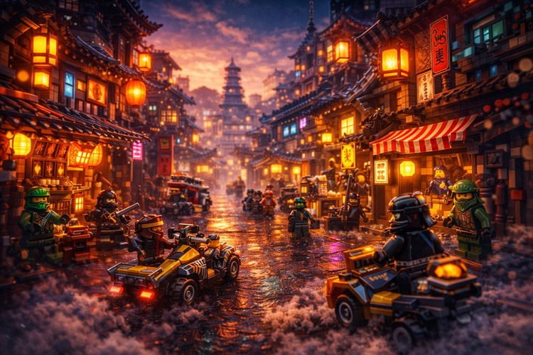 ninjago mag city market