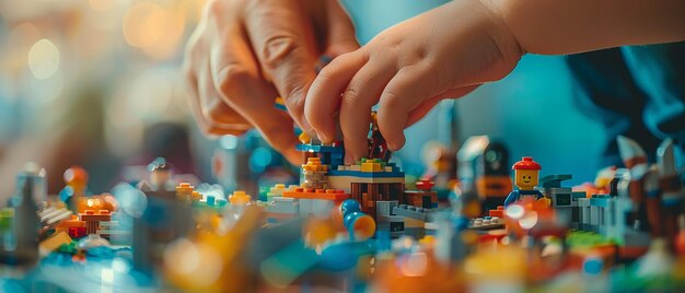 Манипуляция мелкими деталями развивает координацию и моторику