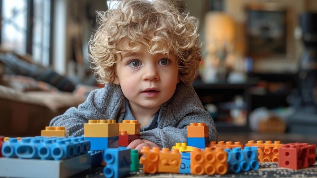 Крупные блоки Duplo и Mega Bloks безопасны и легко собираются малыми руками