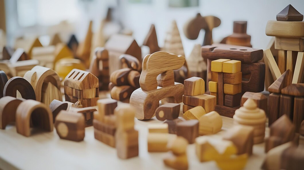 Деревянные конструкторы — это экологичные и безопасные игрушки для малышей