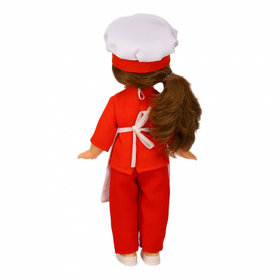 Кукла Весна Девочка в костюме Повара, 30 см
