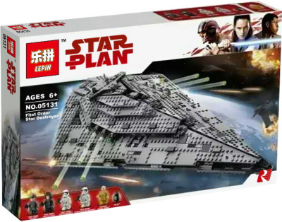 Конструктор Lepin Star Plan «Звёздный разрушитель Первого Ордена»