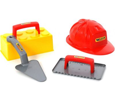 Игровой набор Полесье каменщика Construct №3 Игровой набор Полесье каменщика Construct №3