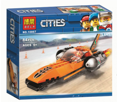 Конструктор Cities «Гоночный автомобиль»