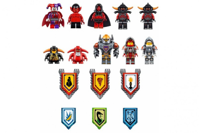 Конструктор BELA Nexo Knight 10521 Логово Джестро