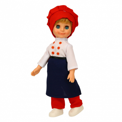 Кукла Весна Мальчик в костюме Шеф-повар, 30 см