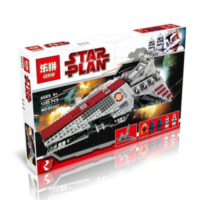 Конструктор Star Plan «Атакующий крейсер класса Венатор» Конструктор Star Plan «Атакующий крейсер класса Венатор»