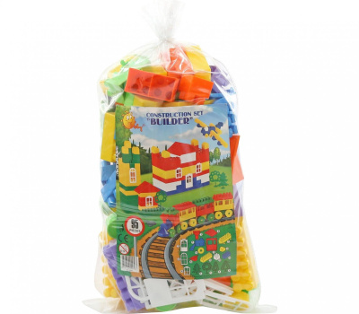 Конструктор Полесье Строитель (95 элементов)