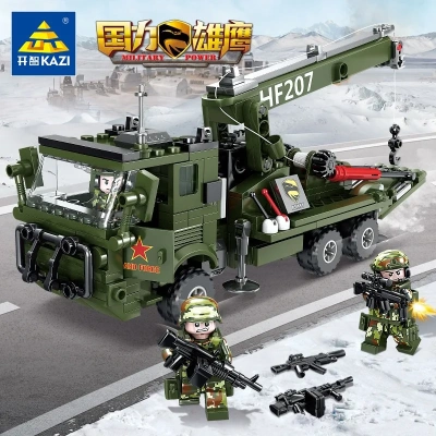 Конструктор Kazi «Военный эвакуатор HF207»