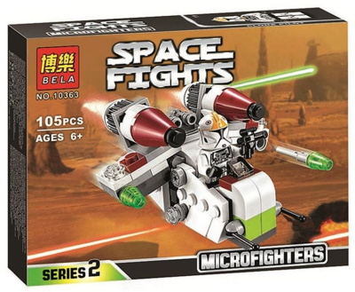 Конструктор Star Plan «Республиканский истребитель» Конструктор Star Plan «Республиканский истребитель»