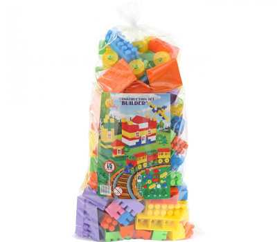 Конструктор Полесье Строитель (175 деталей)