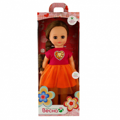 Кукла Весна Герда Яркий стиль 3, со звуком, 38 см