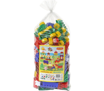 Конструктор Полесье Строитель (178 элементов) Конструктор Полесье Строитель (178 элементов)