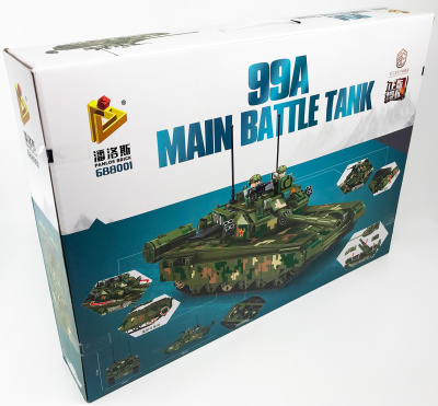 Конструктор Panlos Brick «Танк 99A»