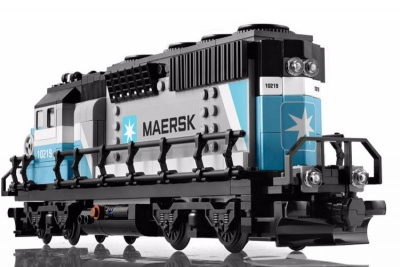 Конструктор Поезда «Грузовой Поезд Маерск» Конструктор Поезда «Грузовой Поезд Маерск»