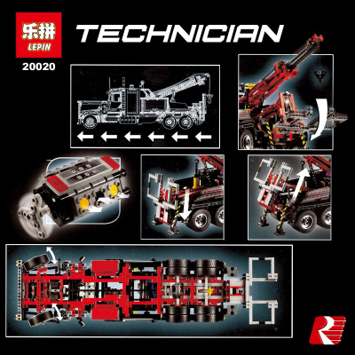 Конструктор Techniсs «Буксировщик-тягач»