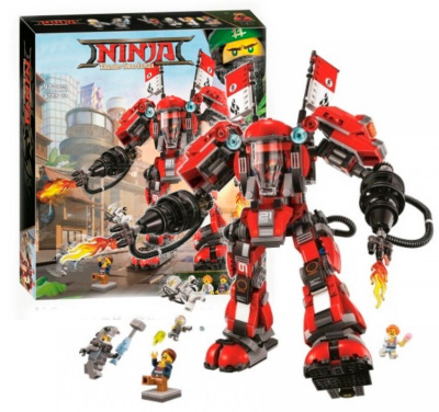 Конструктор Ninjago «Огненный робот Кая»