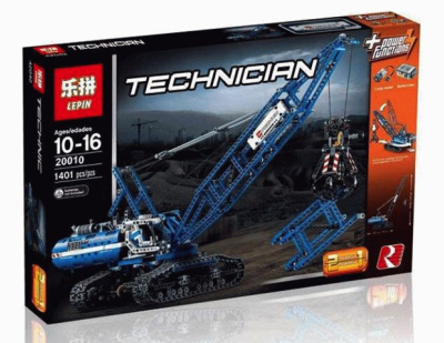 Конструктор Техник «Гусеничный кран»