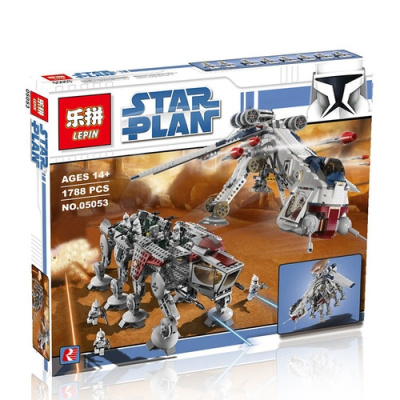 Конструктор Lepin Star Plan 05053 Десантный Корабль с AT-OT Шагоходом Конструктор Lepin Star Plan 05053 Десантный Корабль с AT-OT Шагоходом