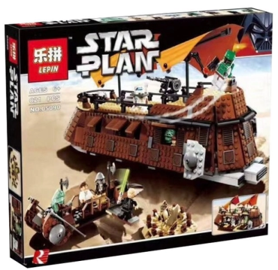 Конструктор Star Plan «Пустынный корабль Джаббы»