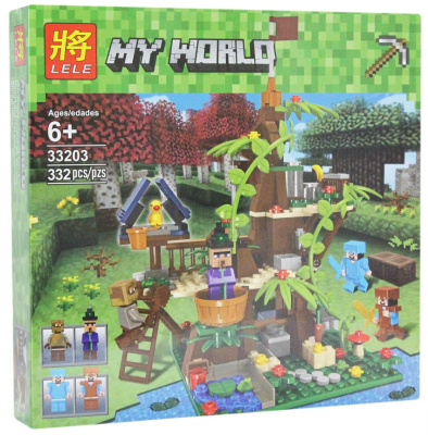 Конструктор Майнкрафт My World «Сад ведьмы» Конструктор Майнкрафт My World «Сад ведьмы»