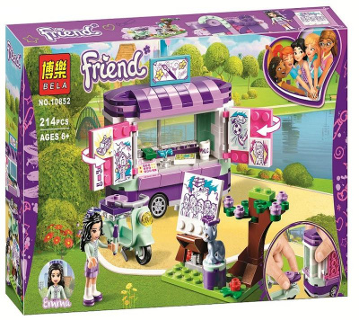 Конструктор Френдс «Передвижная творческая мастерская Эммы» Конструктор Френдс «Передвижная творческая мастерская Эммы»