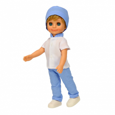 Кукла Весна Мальчик в костюме Доктора, 30 см