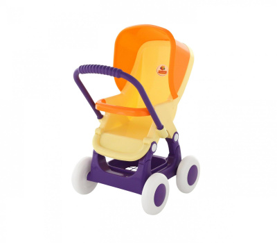 Коляска для кукол Полесье прогулочная 4-х колёсная Коляска для кукол Полесье прогулочная 4-х колёсная