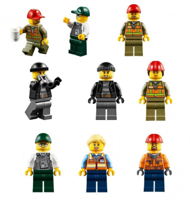 Конструктор Cities «Товарный поезд» с ДУ