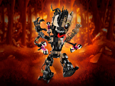 Конструктор Супер Герои «Веномизированный Грут»