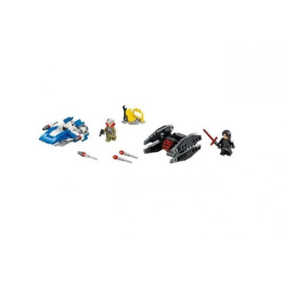 Конструктор Space Wars «Истребитель типа A против бесшумного истребителя СИД»