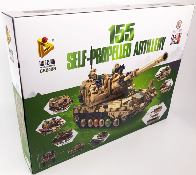 Конструктор Panlos Brick «САУ 155»