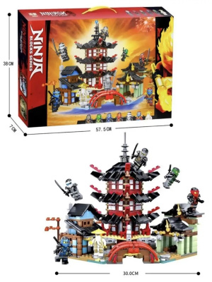 Конструктор Ninja «Храм Аэроджитсу 2»