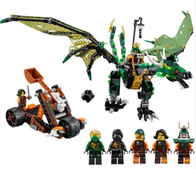 Конструктор Ninja «Зеленый дракон»