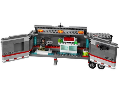 Конструктор Черепашки-ниндзя «Большая снежная машина для побега»