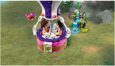 Конструктор Friend «Джунгли: спасение тигра на воздушном шаре»