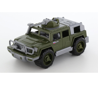 Джип Полесье Защитник военный с пулеметом Джип Полесье Защитник военный с пулеметом