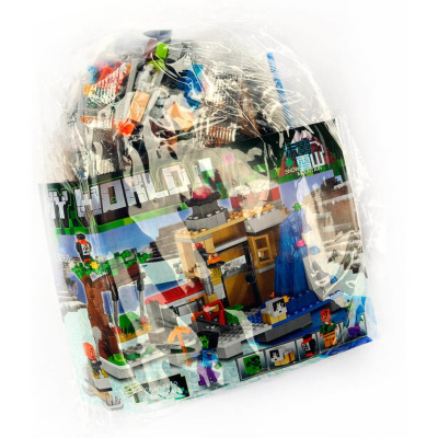 Конструктор Майнкрафт «Снежная гора»