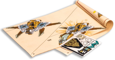 Конструктор Ninja «Реактивный самолёт Зейна»