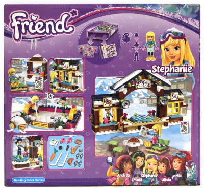 Конструктор Френдс «Горнолыжный Курорт: Каток»