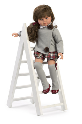 Кукла "ASI" Пепа в стильном комплекте одежды, 57 см