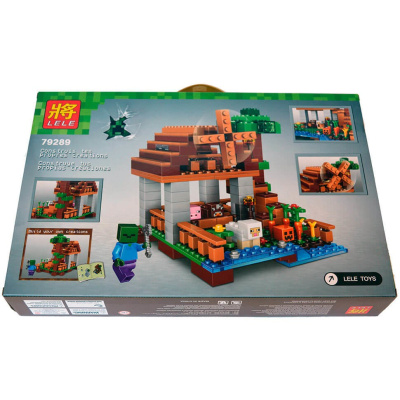 Конструктор Minecraft My World «Ранчо ветряная мельница»