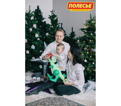 Игровой набор Динозавр с конструктором (30 элементов)